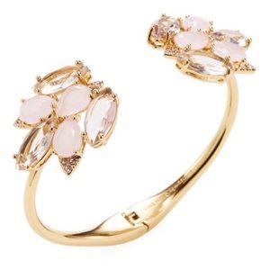 kate spade Blushing Blooms Hinged Cudf Bracelet